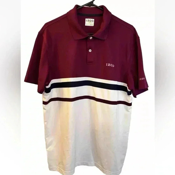 IZOD POLO Purple Men's Size Large MINT CONDITION - Picture 1 of 6